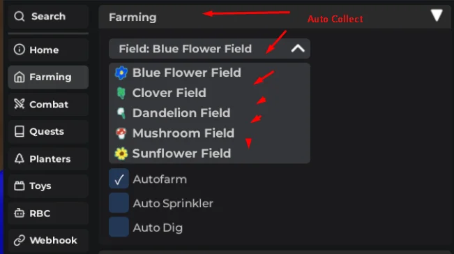 Auto Collect Items [No Key]
